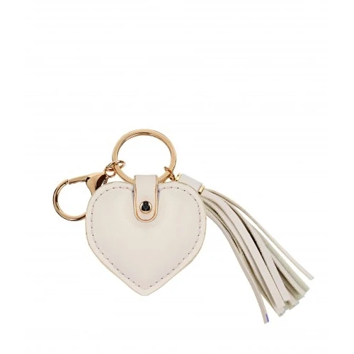 PORTACHIAVI CUORE NAPPA ECOPELLE C/BUSTA