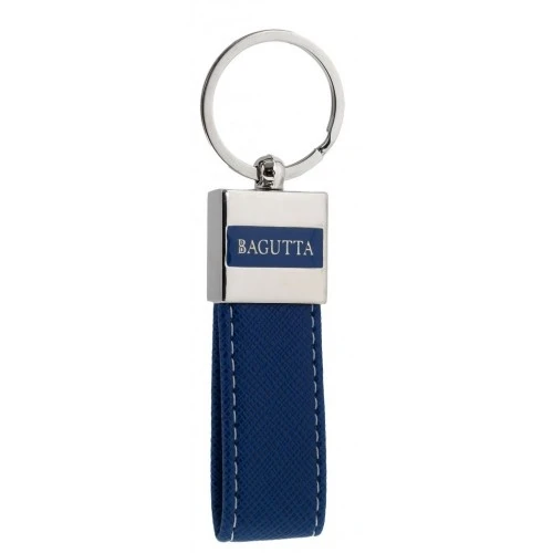 PORTACHIAVI IN PELLE CON MEMORIA USB 16GB - BLU