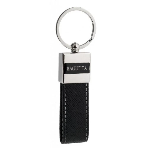 PORTACHIAVI IN PELLE CON MEMORIA USB 16GB - NERO