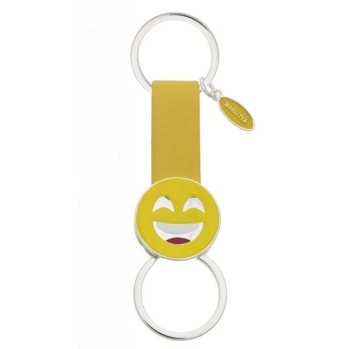 PORTACHIAVI SMILE CON NASTRINO BOCCA GRANDE
