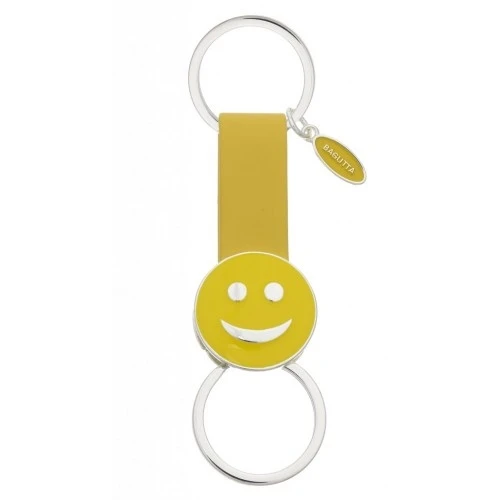 PORTACHIAVI SMILE CON NASTRINO SORRISO OCCHI APERTI