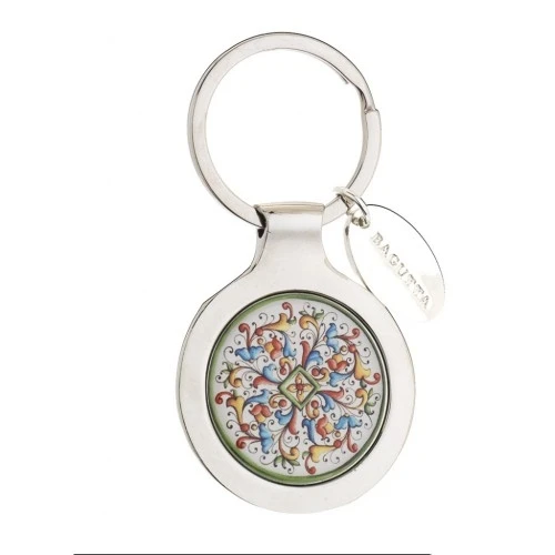 PORTACHIAVI TONDO MAIOLICA 04