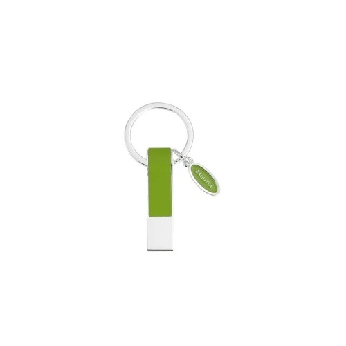 PORTACHIAVI USB 16 GB CON RIVESTIMENTO IN PELLE VERDE