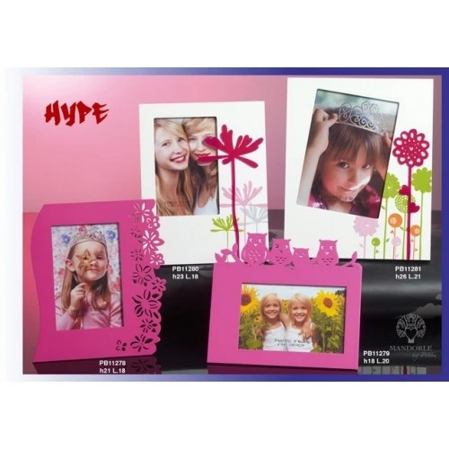 PORTAFOTO FIORI 23 CM. LEGNO HYPE