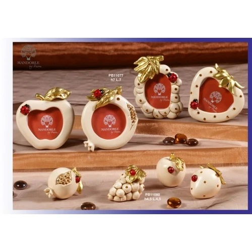 PORTAFOTO COCCINELLA 7CM. RESINA