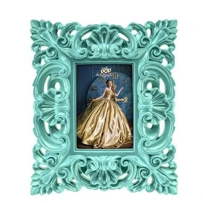 PORTAFOTO SPECCHIERA CM. 28X32 TURCHESE