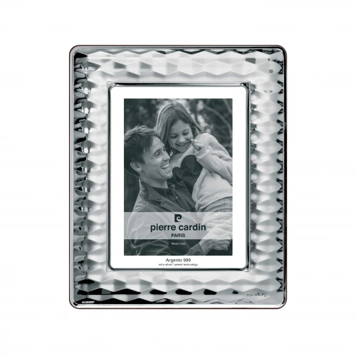 Portafoto da tavolo con cornice in argento in stile classico