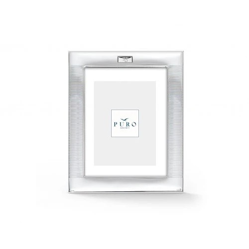 PORTAFOTO LINEA AMALTEA 25° NOZZE D'ARGENTO 15X20