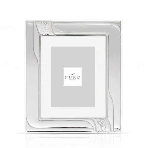 PORTAFOTO MATRIMONIO LINEA NASTRO 20X25