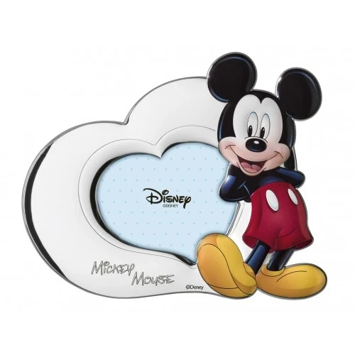 portafoto micky mouse cuore – 10×15 cm