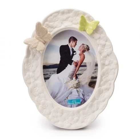 PORTAFOTO PORCELLANA BOMBONIERA