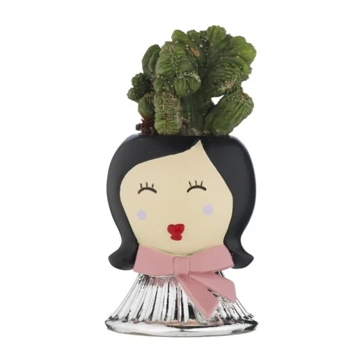 PORTAVASO BELLE EPOQUE CON FIOCCO ROSA