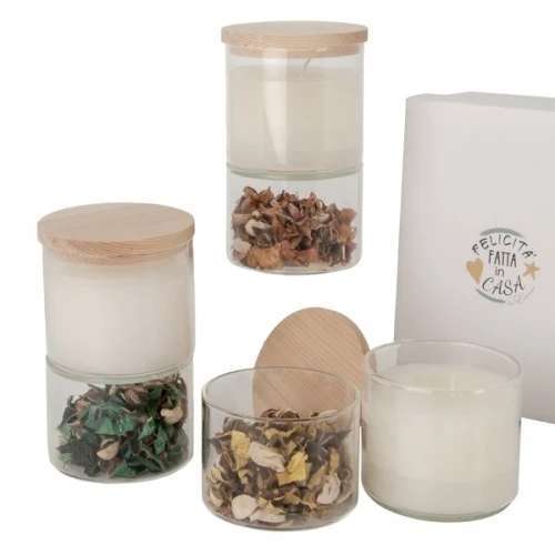 POT POURRI CANDELA DM.6 H.10 CON BOX