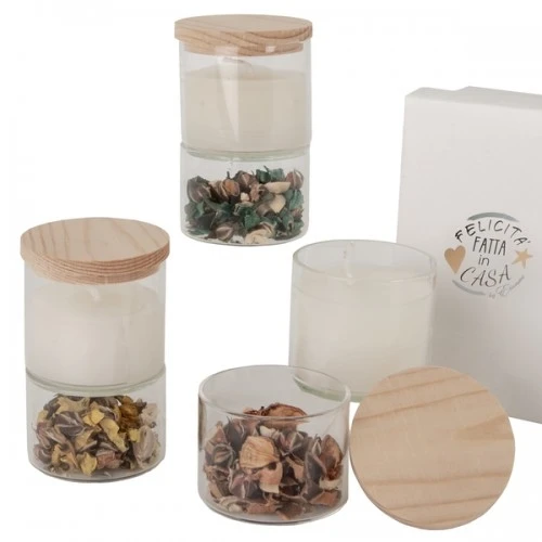 POT POURRI CANDELA DM.7 H.12 CON BOX 
