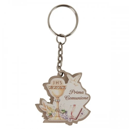 PREGO PORTACHIAVE BOMBONIERE COMUNIONE CM.4