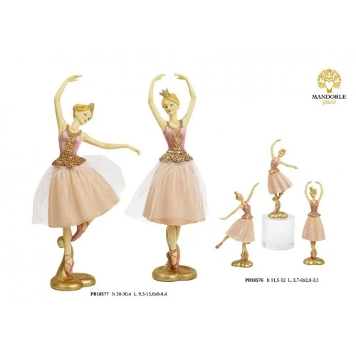 PRINCIPESSA BALLERINA/PUNTE 12 CM. RESINA