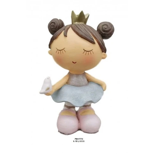 PRINCIPESSA COLOMBA 10 CM. RESINA