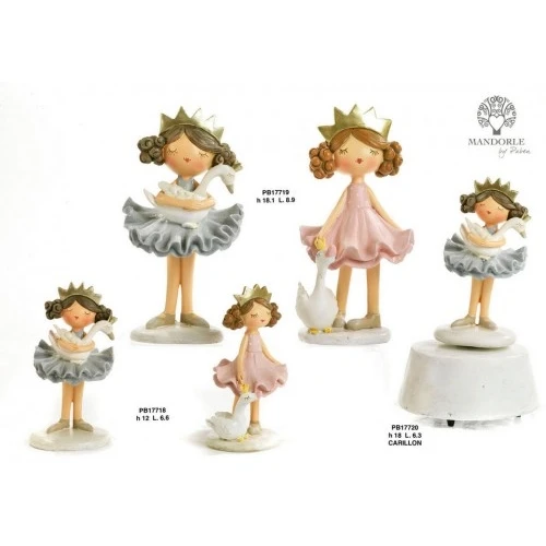 PRINCIPESSA 18 CM. RESINA-CARILLON