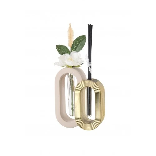 PROFUMATORE/VASO OVALE 10X12 CIPRA/ORO