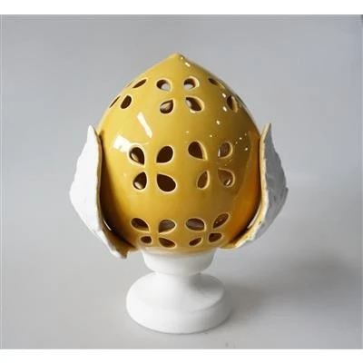 PUMO PORTACANDELA AMBRA