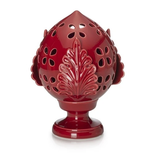 PUMO PORCELLANA BORDEAUX tea light CM.30x20