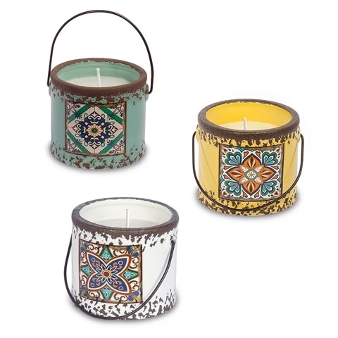 Bomboniere Matrimonio Solidali - QF DECORI CANDELA DM.7 H.10 