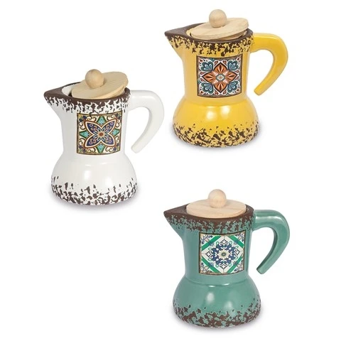 Bomboniere Solidali Matrimonio: QF DECORI MOKA CM.10 H.11 