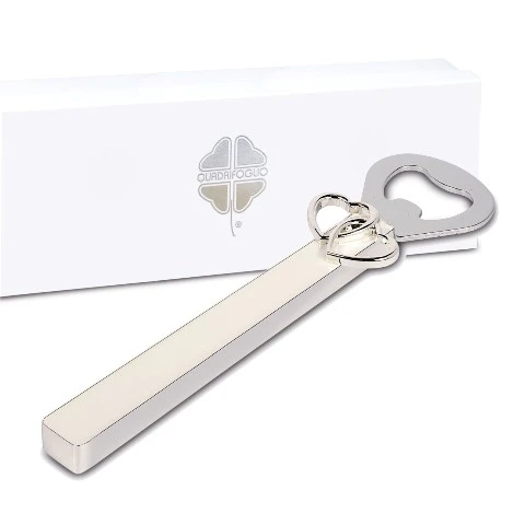 Bomboniera Per Matrimonio Solidale Con Confezione Regalo - Apri Bottiglie Cm.15,5 
