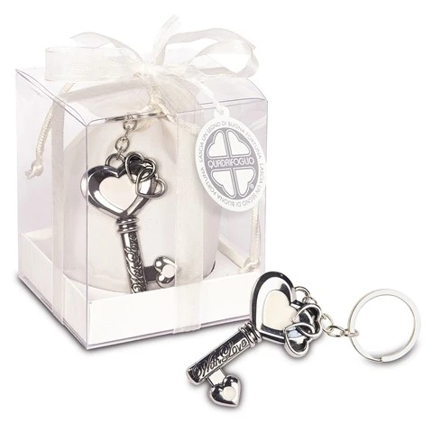 BOMBONIERA SOLIDALE - QF NOZZE GIFT BOX PORTACHIAVI CM.11