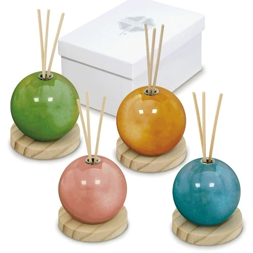 BOMBONIERA SOLIDALE - DIFFUSORE DM.8 H.9 CON BOX REGALO