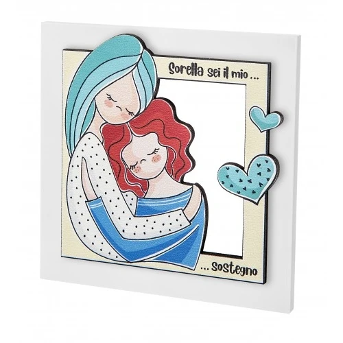 QUADRETTO SORELLA 13X13