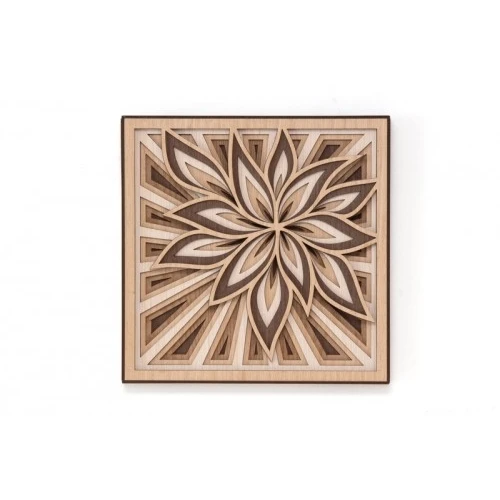 QUADRO 30X30 FIORE 6 STRATI