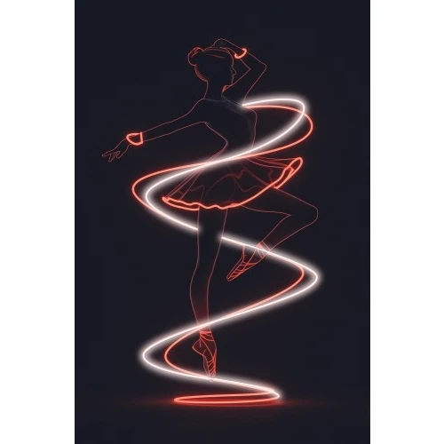 QUADRO LED DANCER BALLERINA