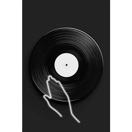 QUADRO LED DJ 33 GIRI