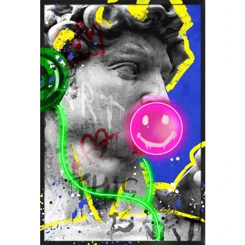 QUADRO LED STATUA