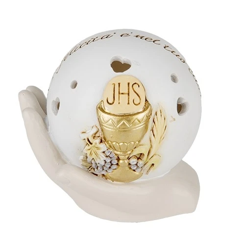 BOMBONIERA PER COMUNIONE - RAGGIO ICONA LED CM.8 