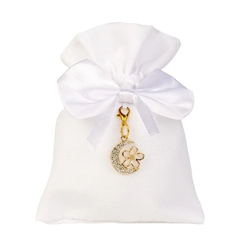 RIFLESSO BAG CM 10X12 LUNA ORO PORTACONFETTI 