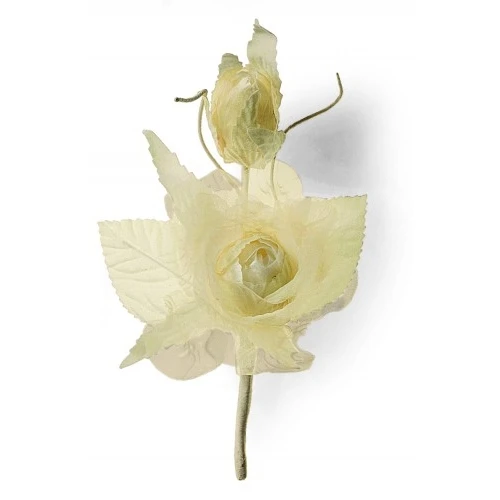 ROSA AVORIO CON BOCCIOLO