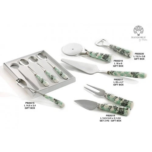 ROTELLA PER PIZZA FLOREALE 16 CM. PORCELLANA