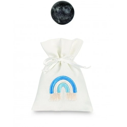 SACCHETTO ARCOBALENO AZZURRO