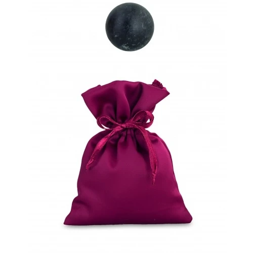 SACCHETTO CONFETTI RASO BORDEAUX