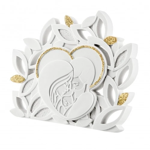 SACRO FOGLIE FAMIGLIA 8X10 ORO