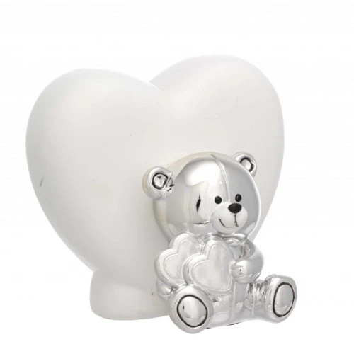 SALVADANAIO ORSETTO E CUORI