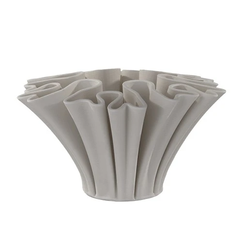 SAND 3D CENTROTAVOLA IN PORCELLANA CM.27,5 H.16 