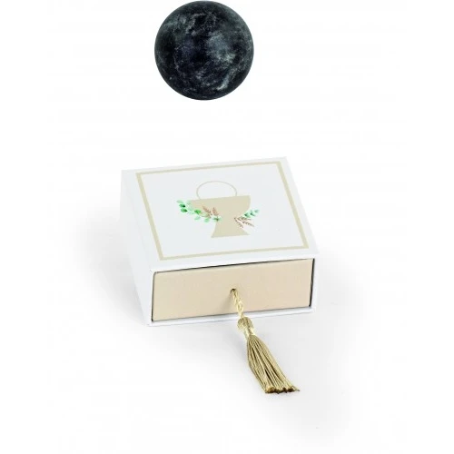 SCATOLA CONFETTI COMUNIONE CON NAPPA