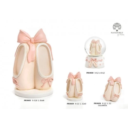 SCARPETTE DA BALLERINA 12.8 CM. RESINA