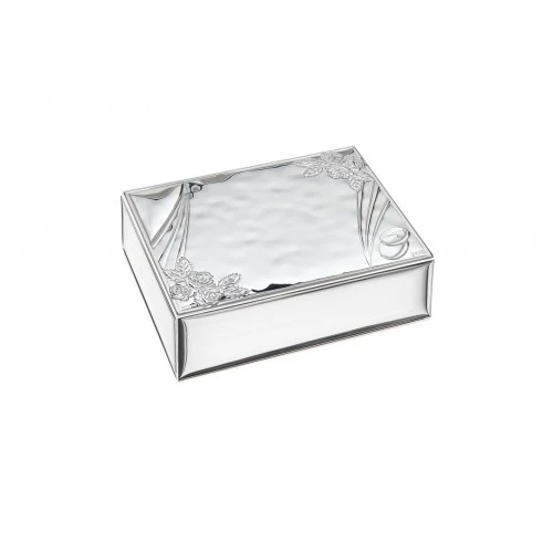 SCATOLA CON FASCE MATRIMONIO ROSE 10X15