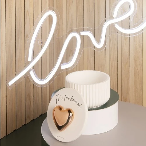 SCATOLA CUORE RAMATO