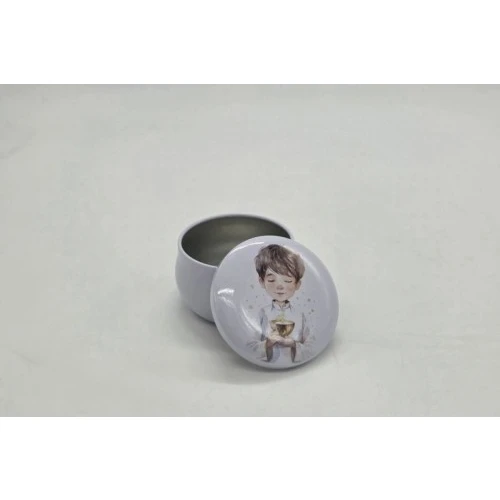 Bomboniera Solidale Comunione: Scatolina Porta Confetti per Ragazzo cm.10