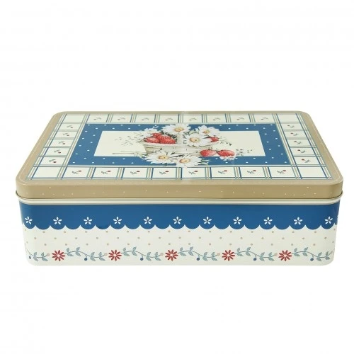SCATOLA LATTA RETTANGOLARE 36X24X10 CM